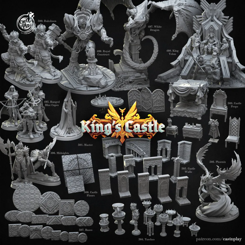 Cast n Play - Chateau Royal - Set Complet