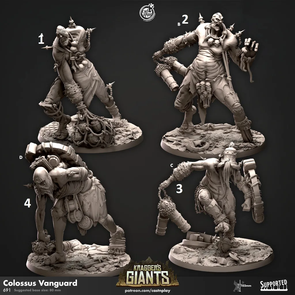 Cast n Play - Les Géants de Kragger - Les Colosses