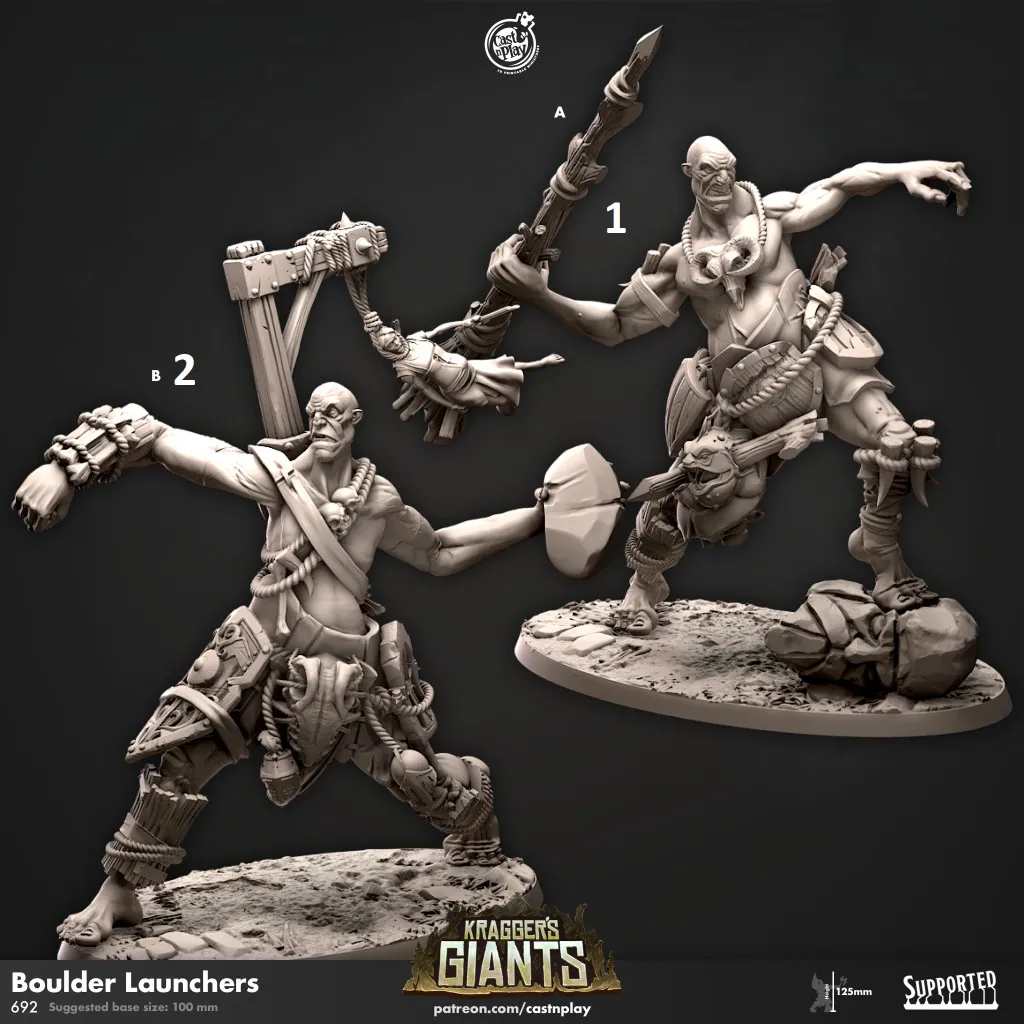 Cast n Play - Les Géants de Kragger - Les Lanceurs de Boulets