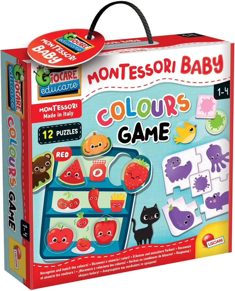 MONTESSORI BABY COLOUR GAME