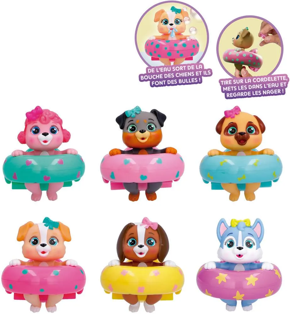BLOOPIES FLOATIES  COMPAGNONS DE BAIN  -CHIENS