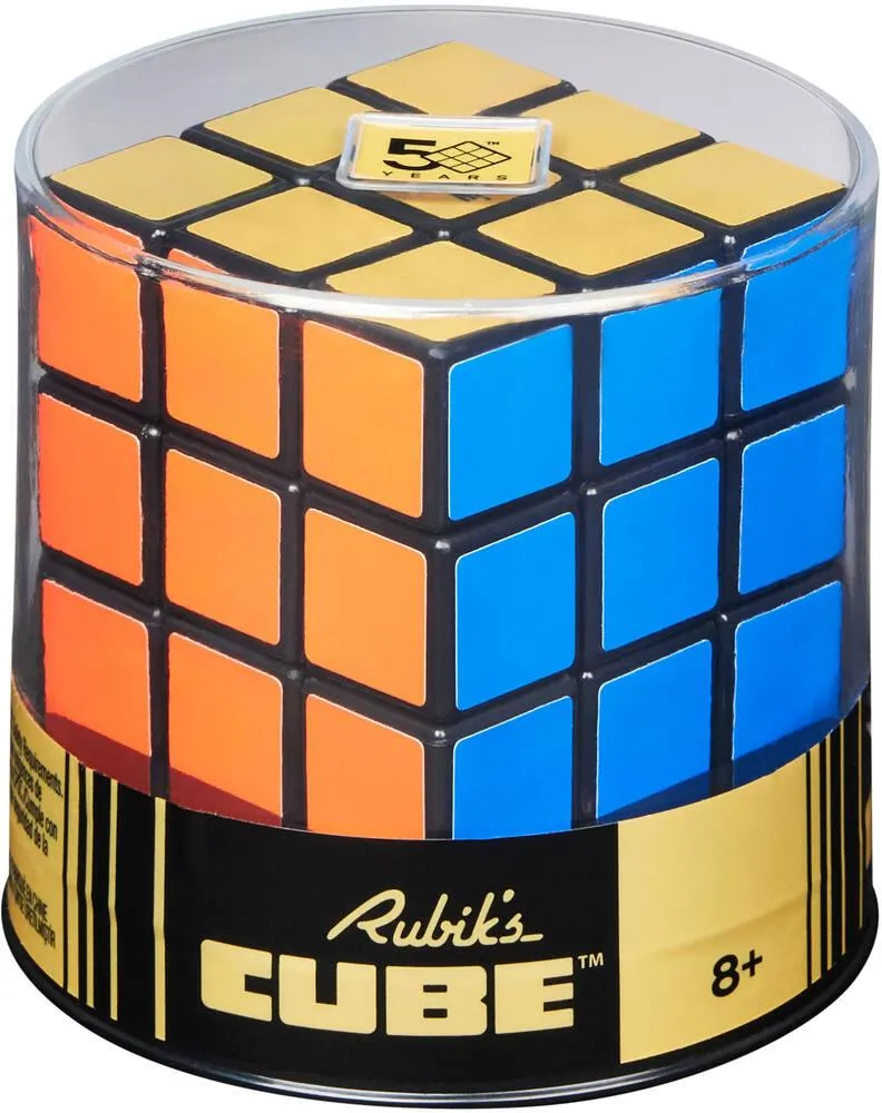 RUBIK'S CUBE 3X3 50 ANS RETRO
