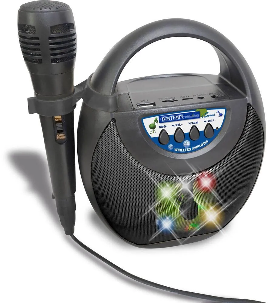 BOOM BOX AVEC CONNEXION SANS FIL ET MICRO