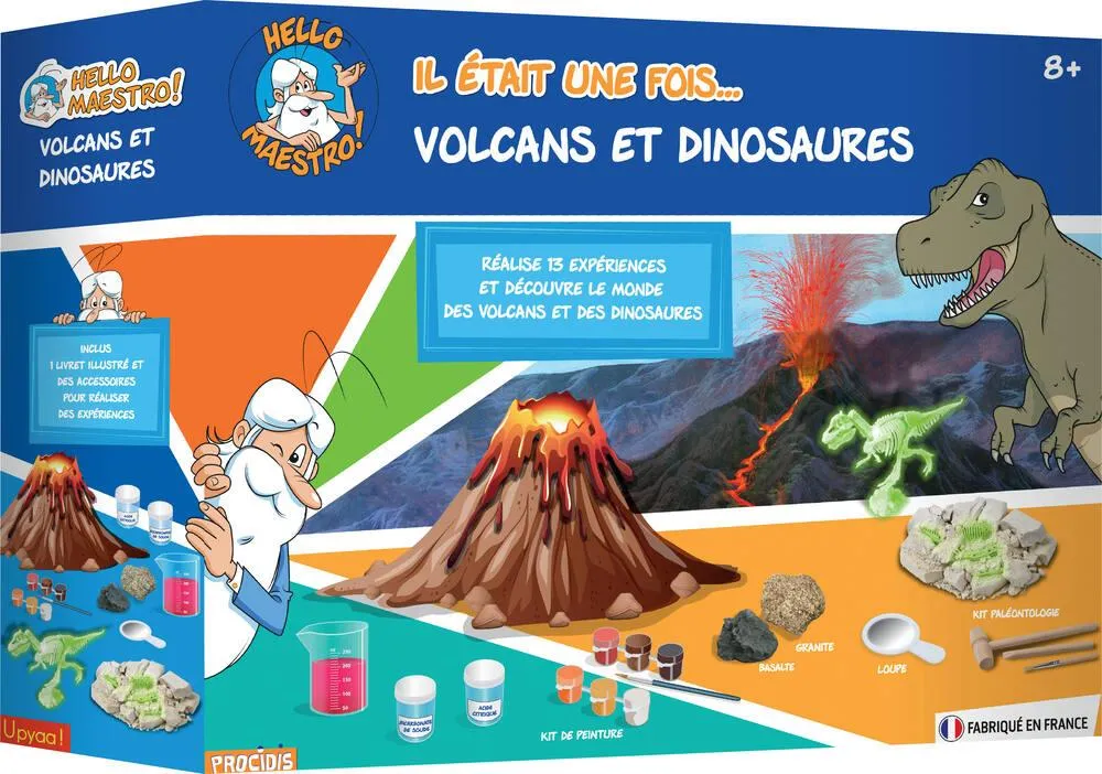 HELLO MAESTRO - DINOSAURES ET VOLCANS
