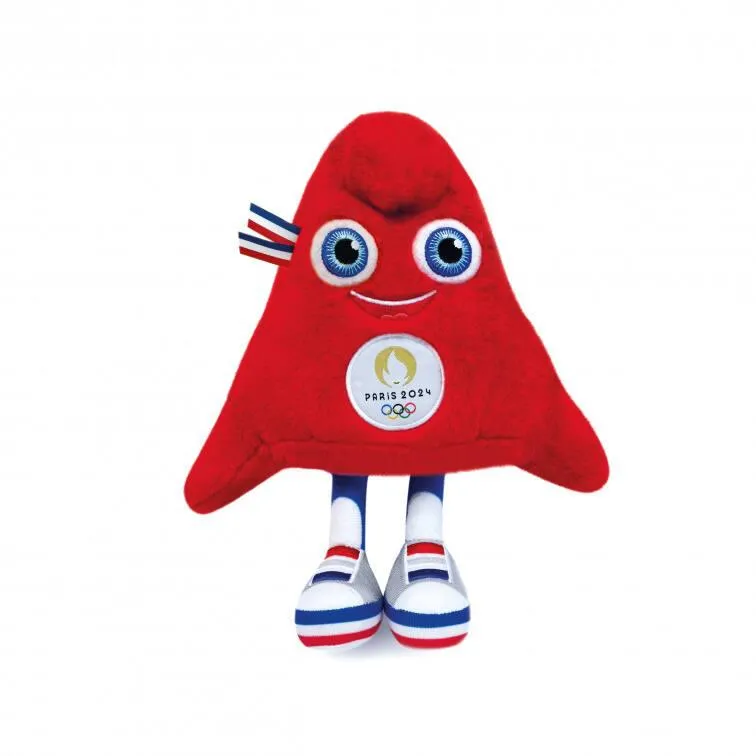 PELUCHE MASCOTTE OLYMPIQUE PARIS 2024 - 23 CM