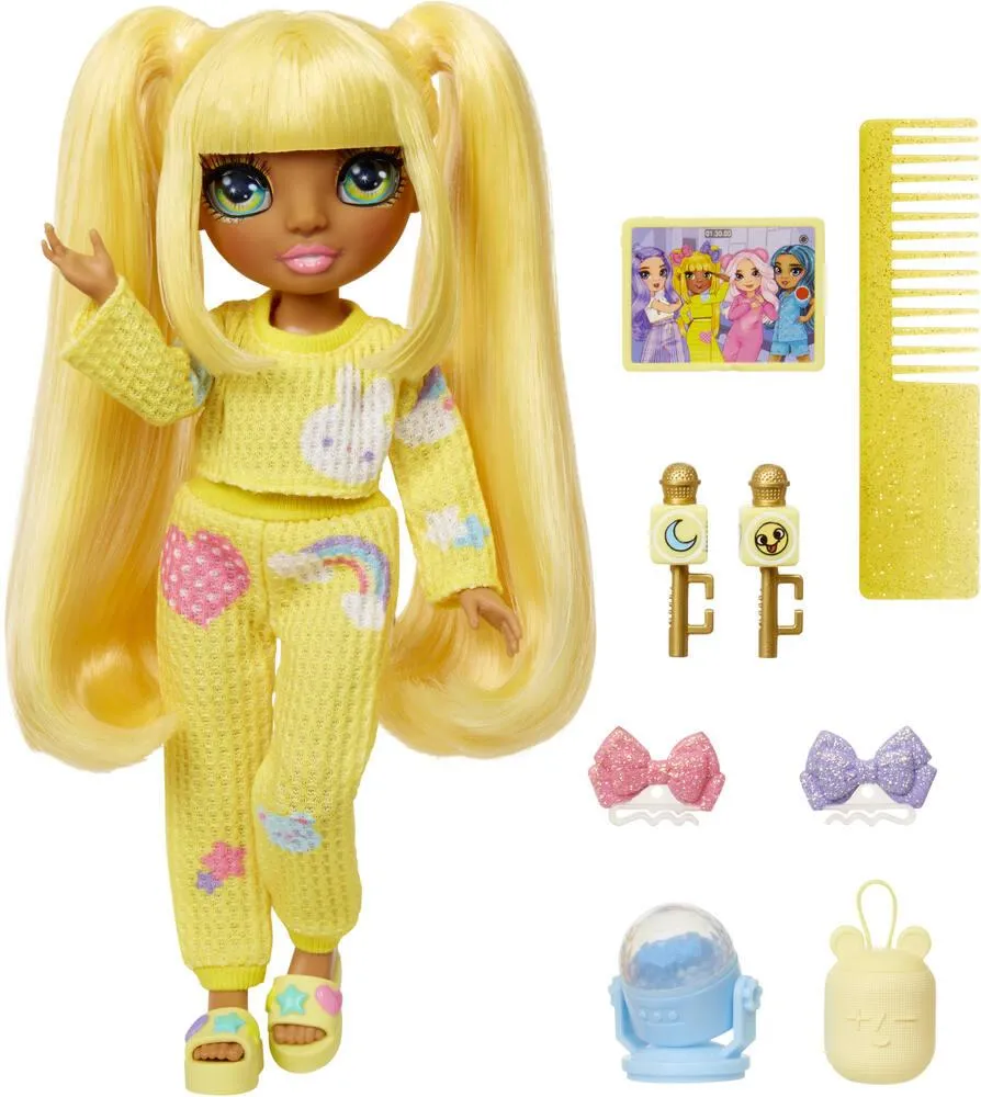JUNIOR HIGH  - POUPEE MANNEQUIN 22CM - SUNNY PYJAMA PARTY ET ACCESSOIRES