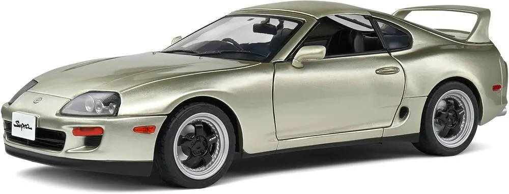 1/18 VOITURE TOYOTA SUPRA MK4 -A80 TARGA ROOF GREY 1998