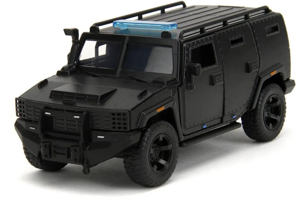 1/32 FAST AND FURIOUS 10 - VOITURE SUV AGENCY NOIR