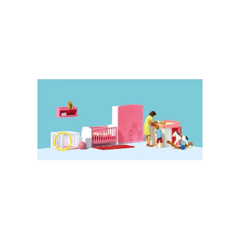 Chambre d’enfant. PREISER 10645