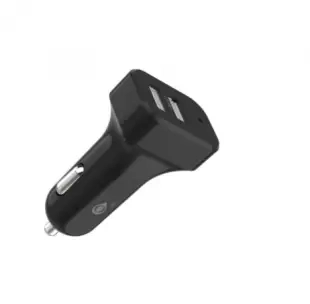Chargeur Voiture 2 ports USB 2,4A - A5789 Noir- Sans Emballage