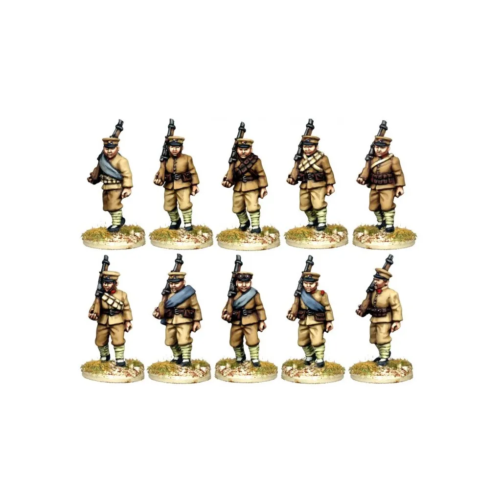 Chinese Infantry Marching