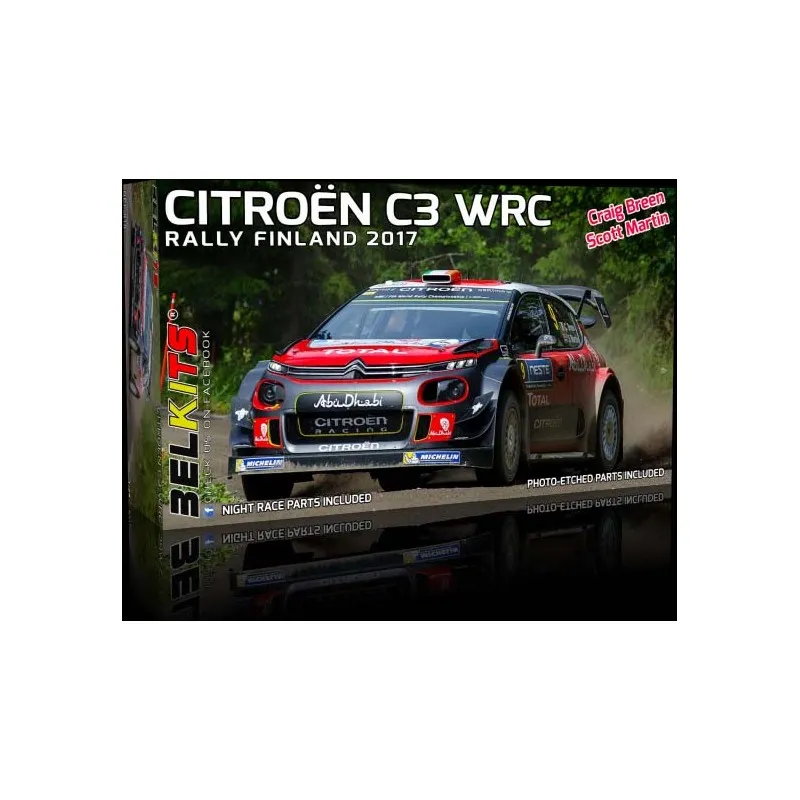 Citroën C3, Finlande 2017. BELKITS BEL018