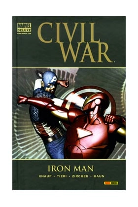 Civil war: iron man (marvel deluxe)