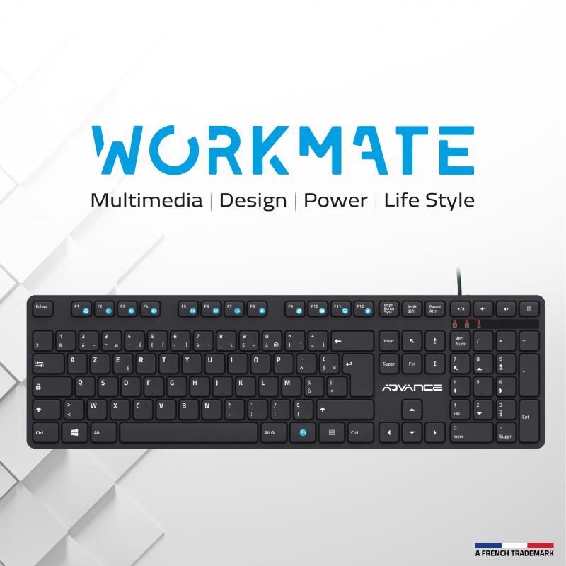 Clavier filaire usb ultime workmate