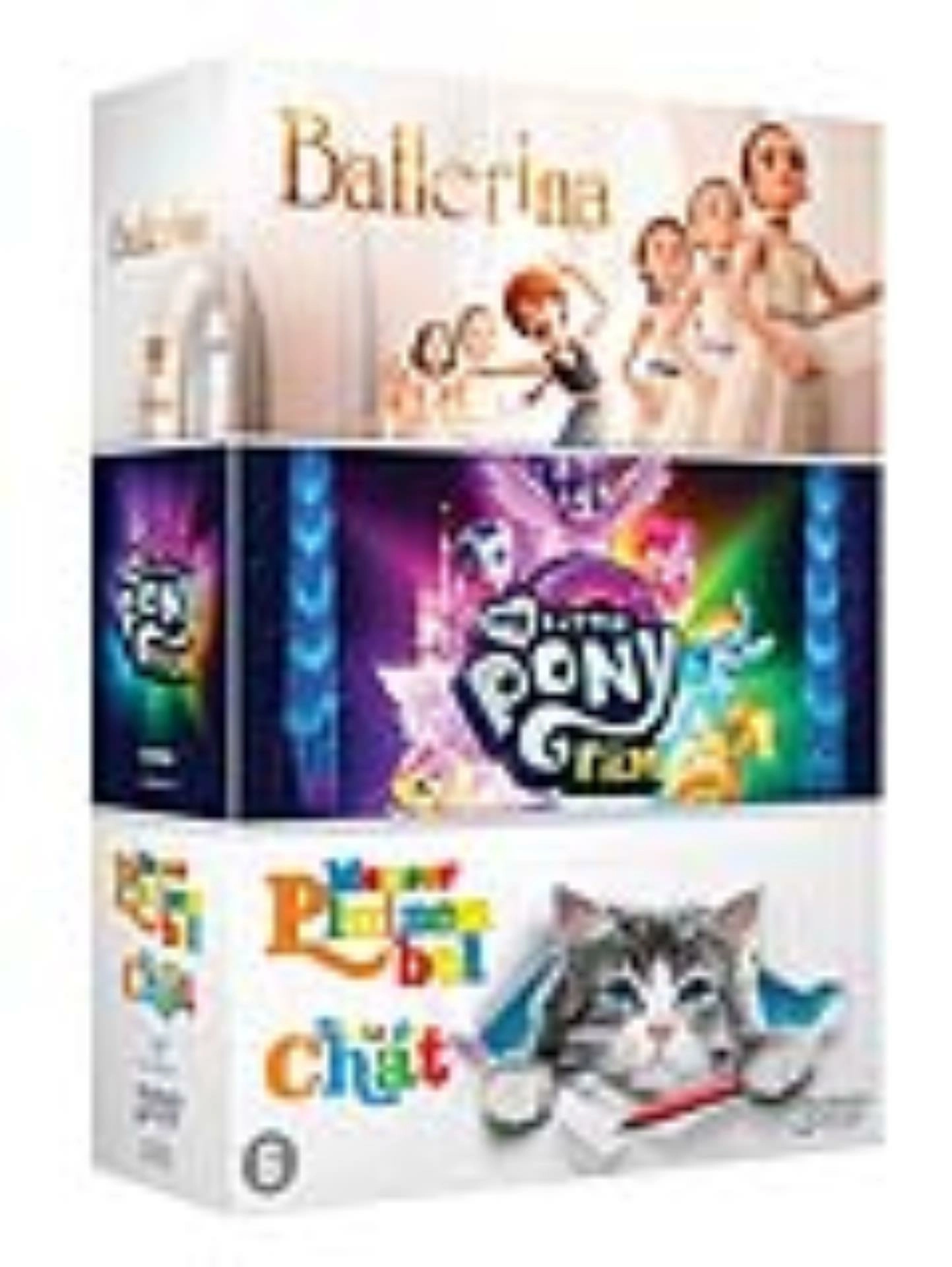Coffret ballerina + my little pony + ma vie de chat