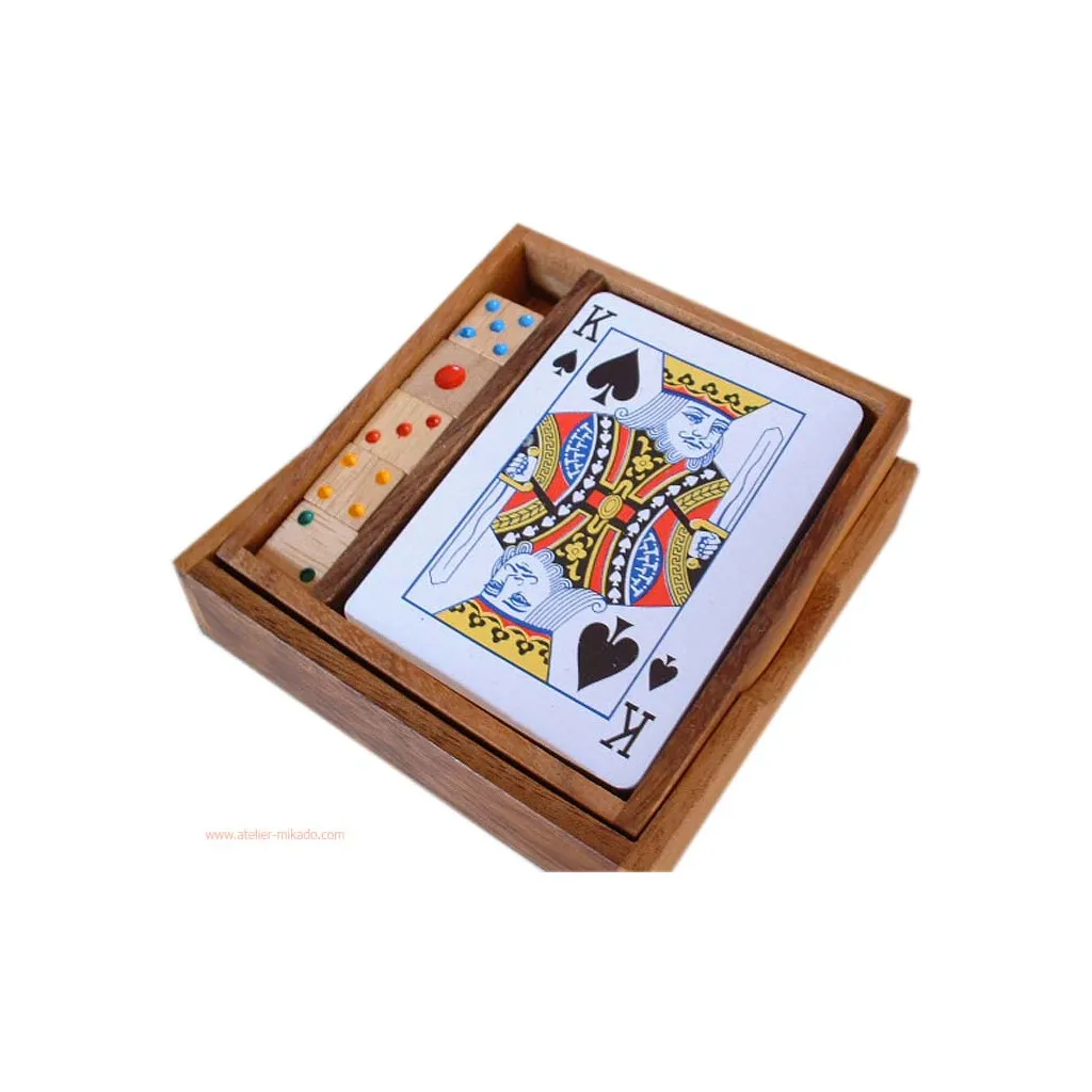 Coffret cartes et dés