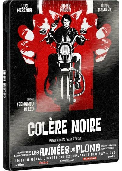 Colère noire - combo blu-ray + dvd + livret - boîtier métal futurepak limité 500 ex.