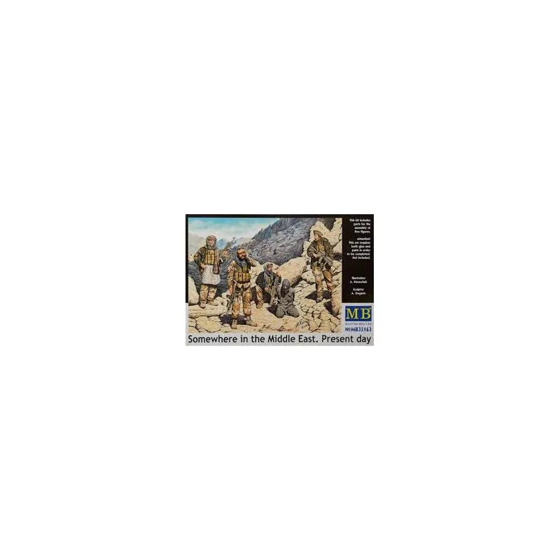 Combattants au Moyen-Orient. MASTER BOX 35163