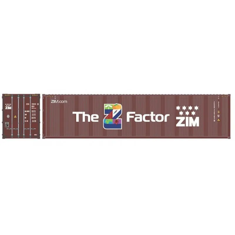 Conteneur HC 40'' 'ZIM''. PT TRAINS 840050