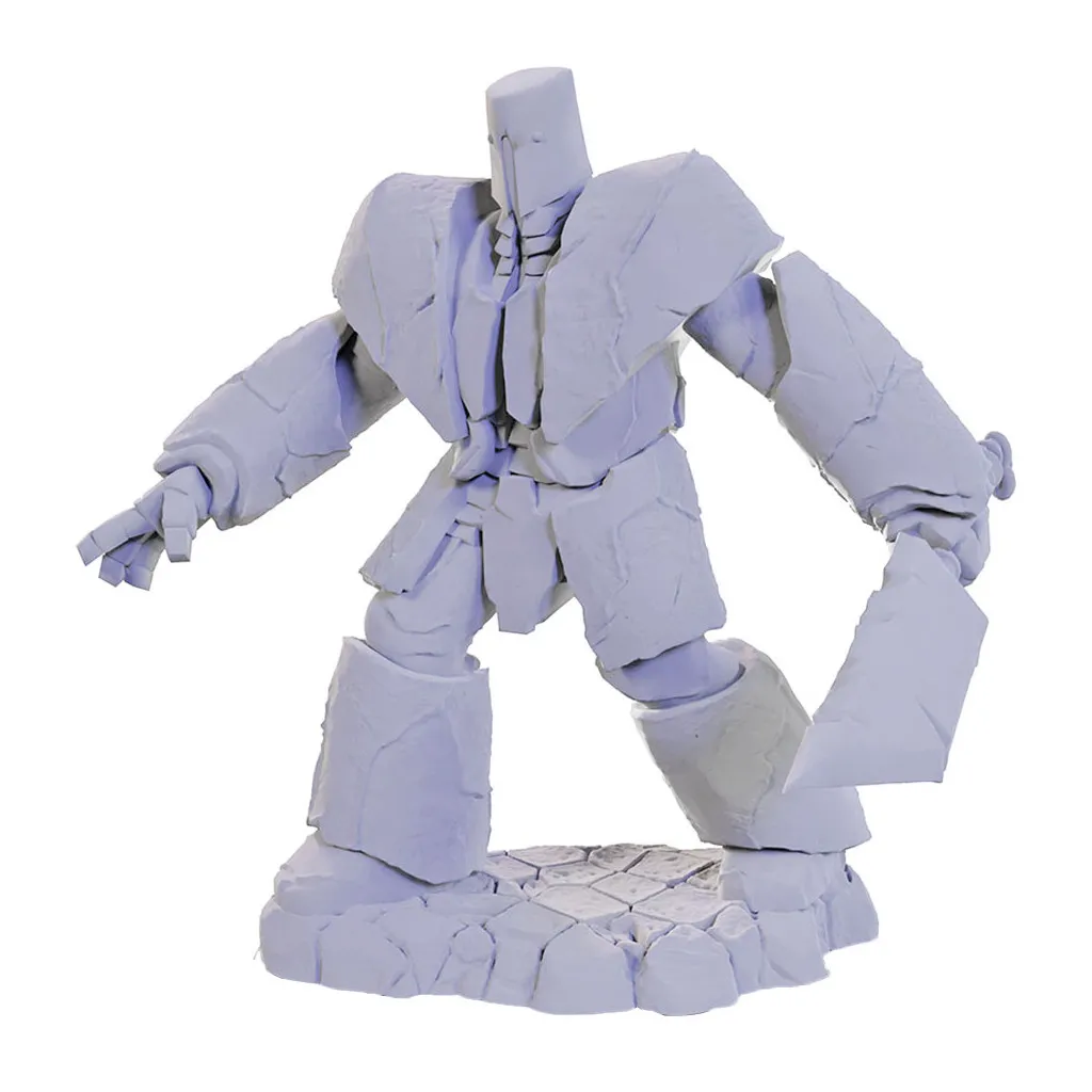 Critical Role Unpainted Miniatures: Cobalt Golem