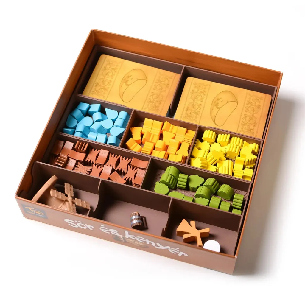 D'Orge et de Blé - Insert de Rangement et Set de Jetons Amélioré