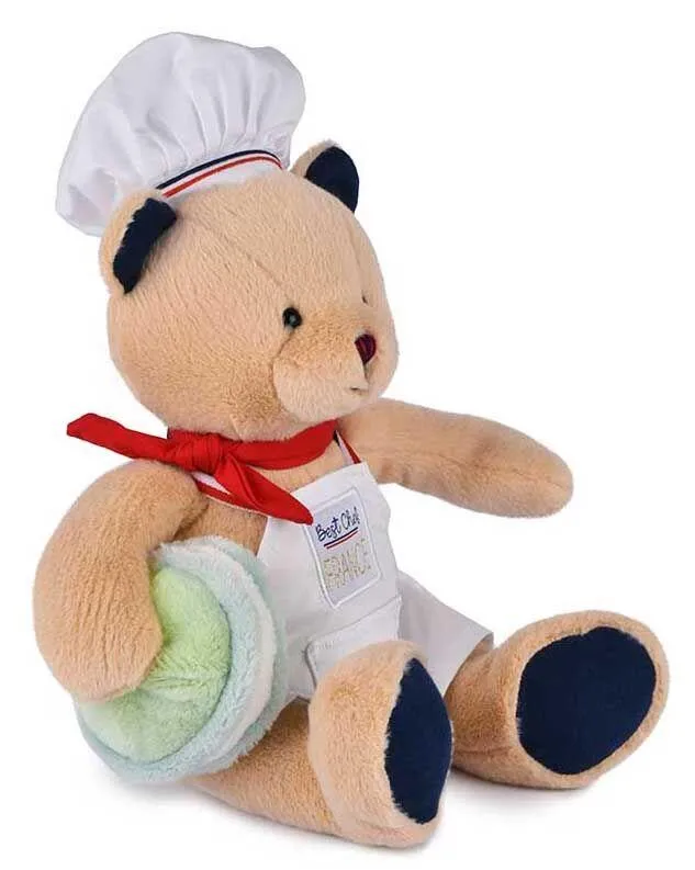 PELUCHE L’OURS CHEF AVEC MACARON