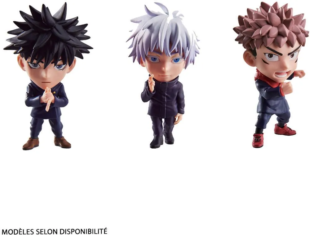 JUJUTSU KAISEN - FIGURINE CHIBI MASTERS 8 CM ET SON SOCLE