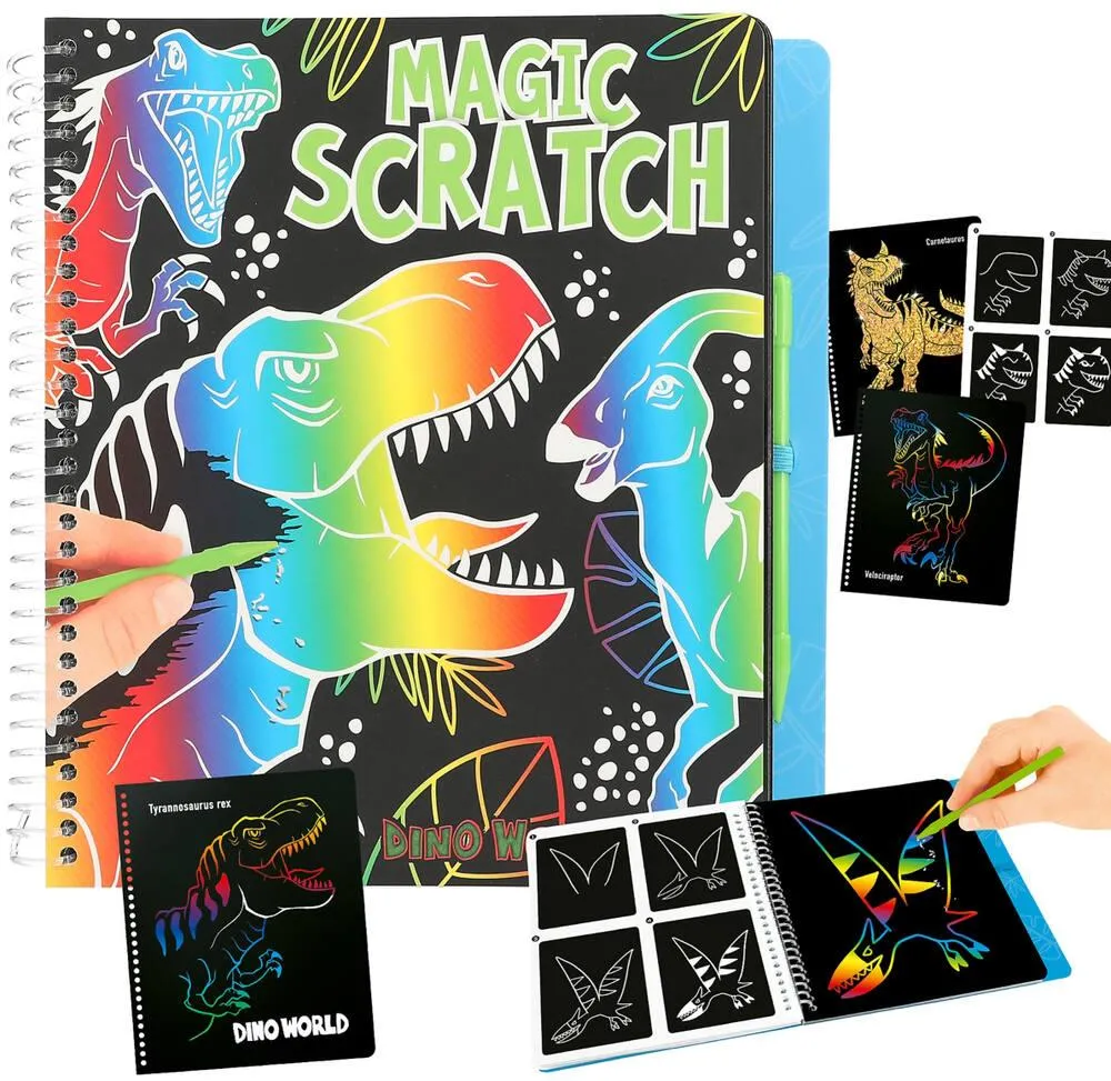 DINO WORLD ALBUM MAGIC-SCRATCH