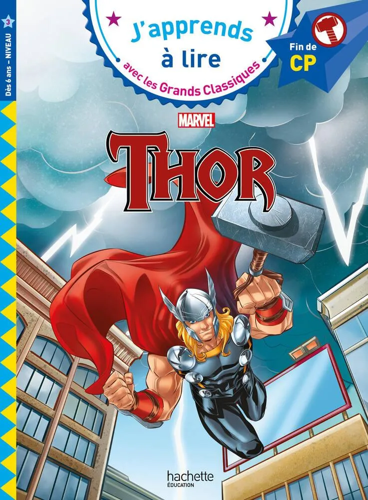 MARVEL THOR - LIVRE CP NIVEAU 3