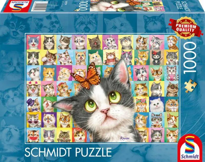 MIMIQUE DE CHAT - PUZZLE 1000 PIECES