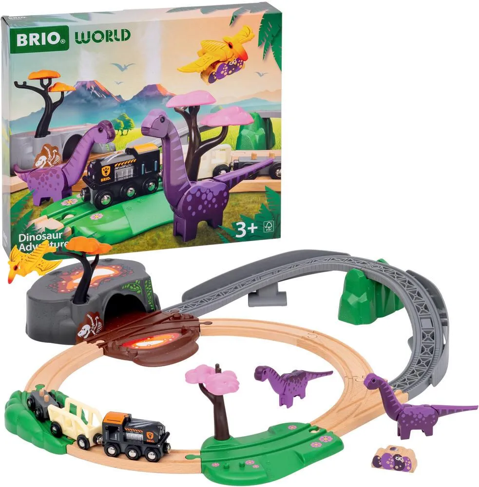BRIO 36094 - CIRCUIT AVENTURE DINOSAURE