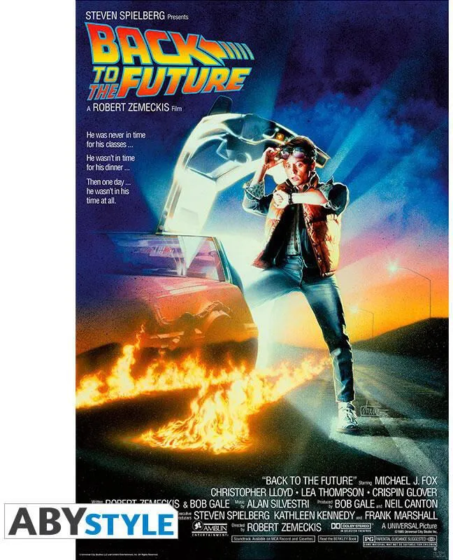 RETOUR VERS LE FUTUR - POSTER MAXI 91,5X61 - AFFICHE FILM