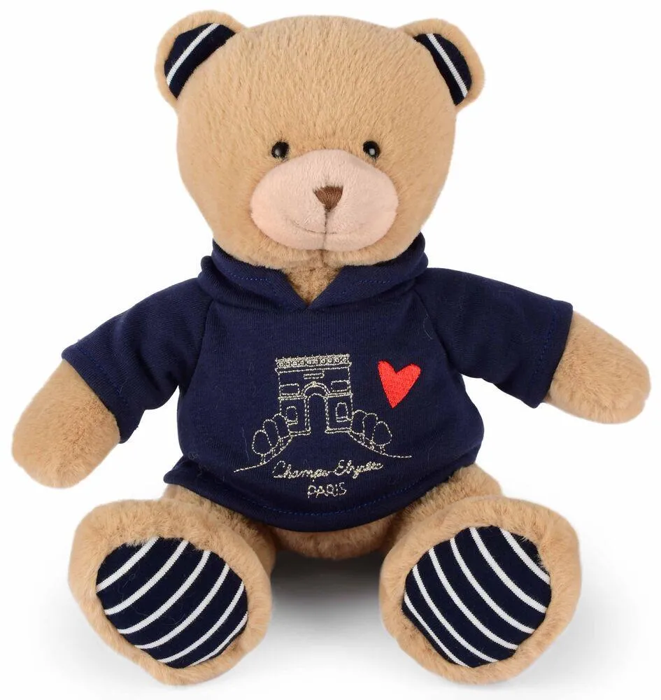 PELUCHE OURS CHAMPS ELYSEE 28 CM