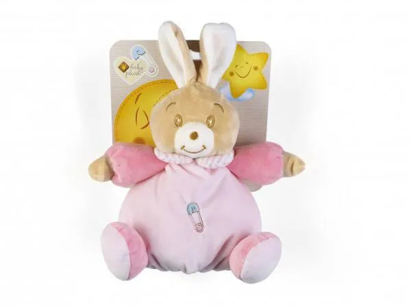 BABYCARE - LAPIN ROSE PERSONAGGIO - 20 CM