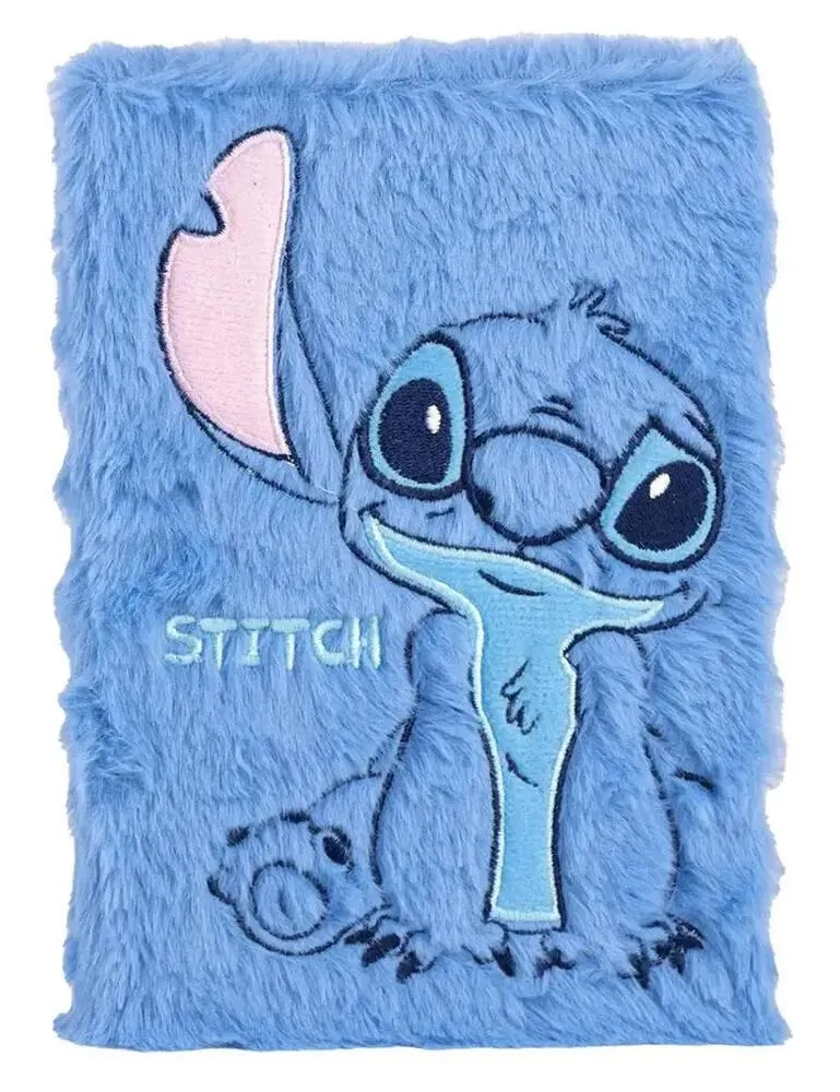 LILO ET STITCH - CARNET PELUCHE STITCH