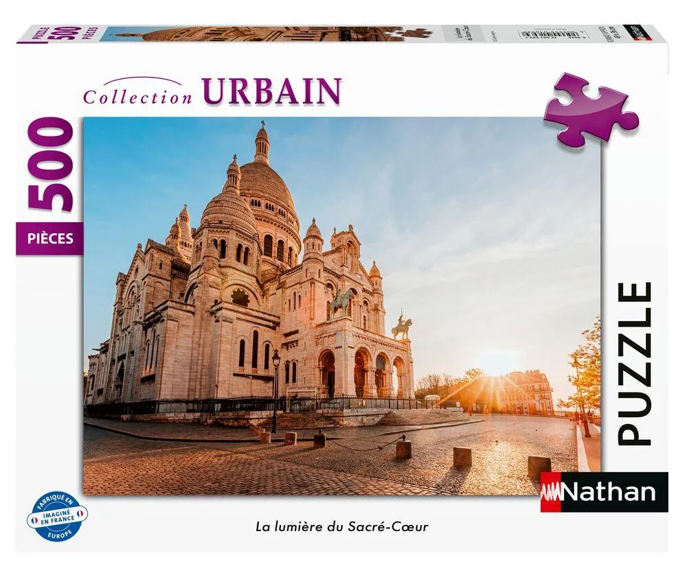 PUZZLE 500 PIECES - LA LUMIERE DU SACRE-CŒUR