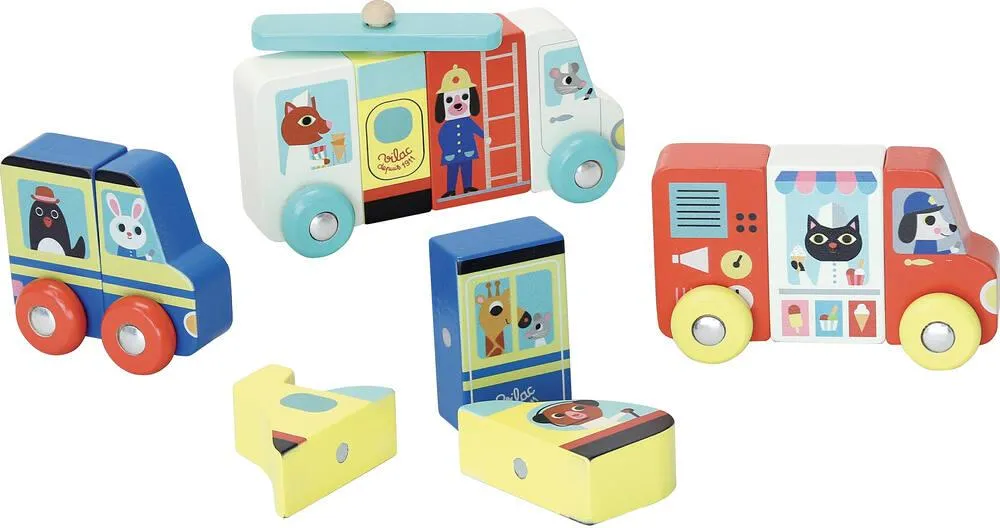 RIGOL'CAMION EN BOIS - INGELA P.ARRHENIUS