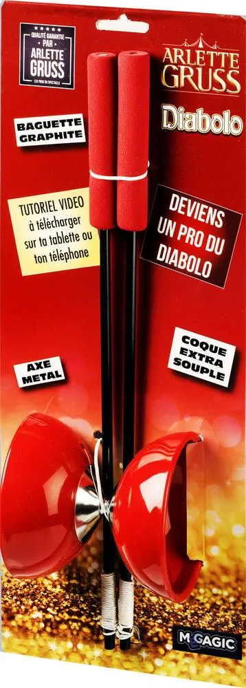 ARLETTE GRUSS - DIABOLO BAGUETTES GRAPHITES