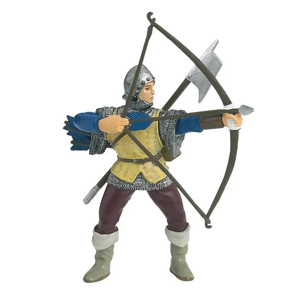 FIGURINE ARCHER BLEU