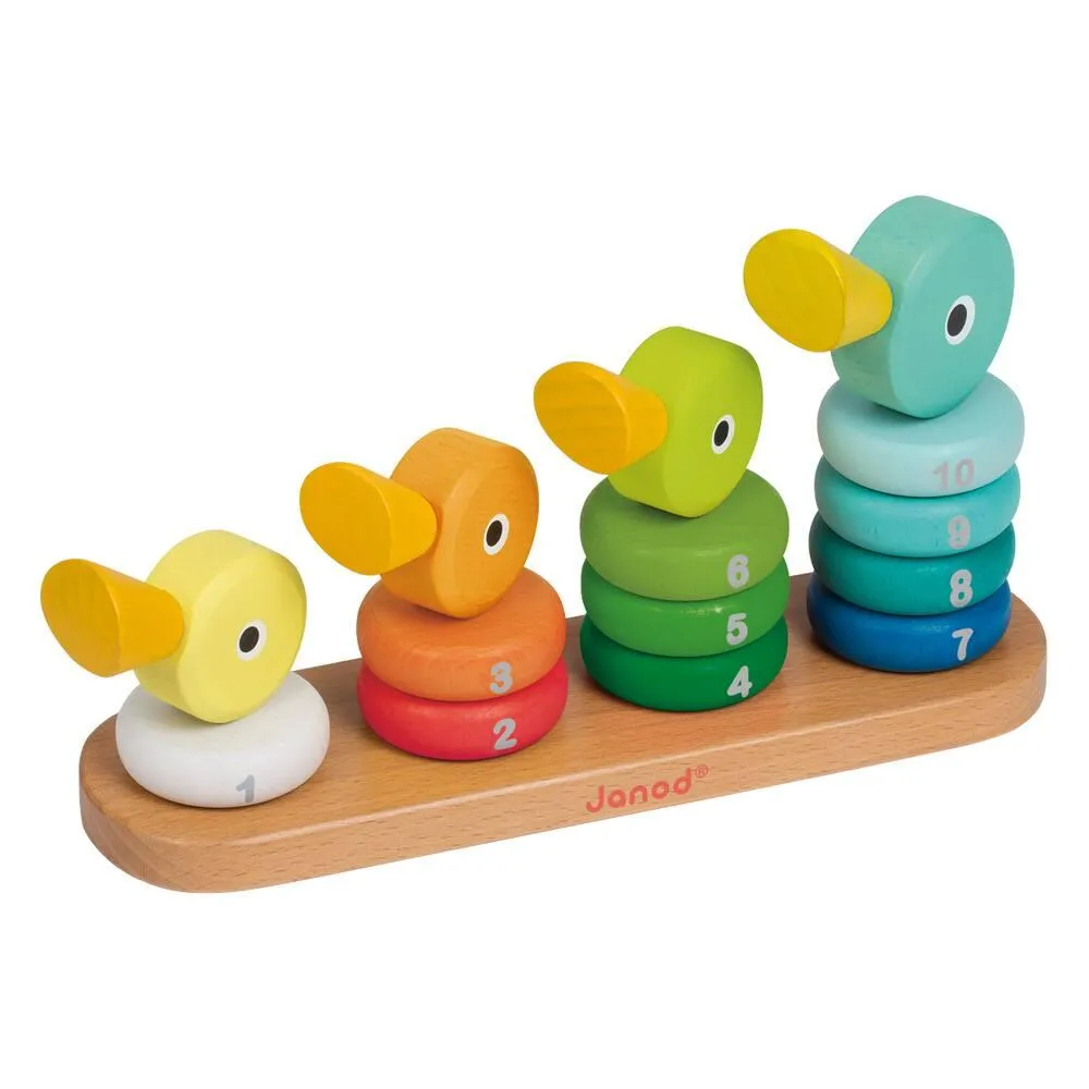 EMPILABLE CANARDS ZIGOLOS - EN BOIS