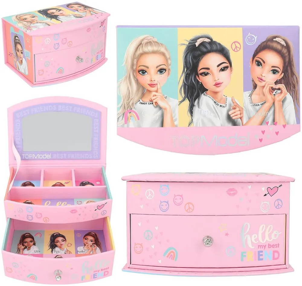 TOP MODEL BOITE A BIJOUX PETITE SNAP SHOTS