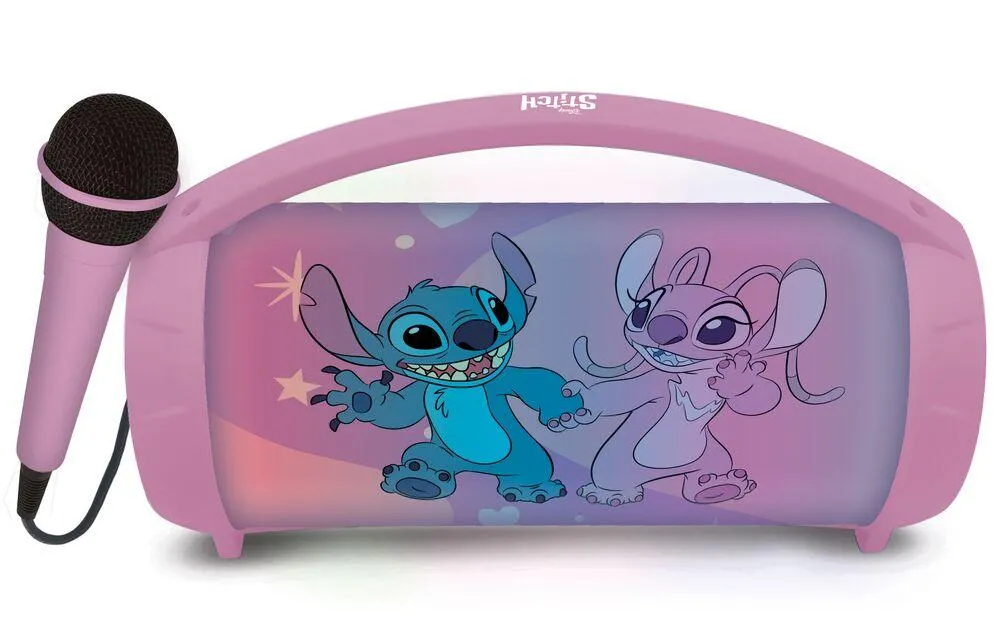 STITCH - ENCEINTE BLUETOOTH SANS FIL LUMINEUSE AVEC MICRO ANGEL