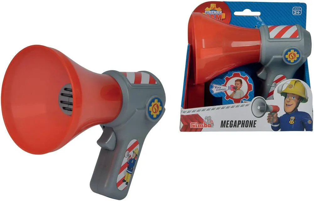 SAM LE POMPIER MEGAPHONE