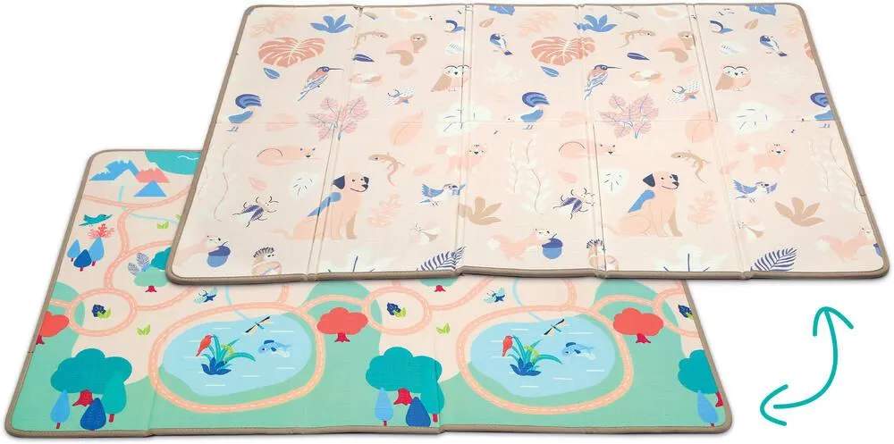 GRAND TAPIS PLIABLE REVERSIBLE