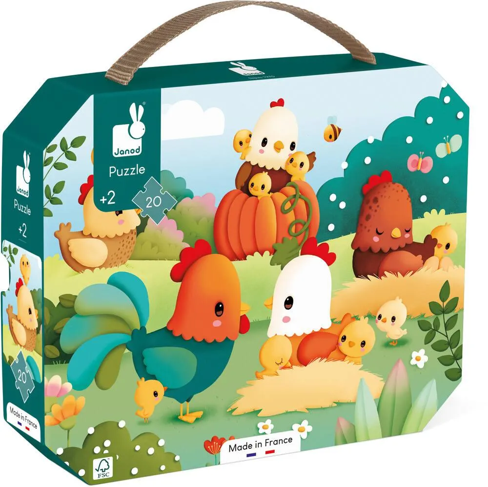 BIENVENUE A LA BASSE-COUR 20 PIECES