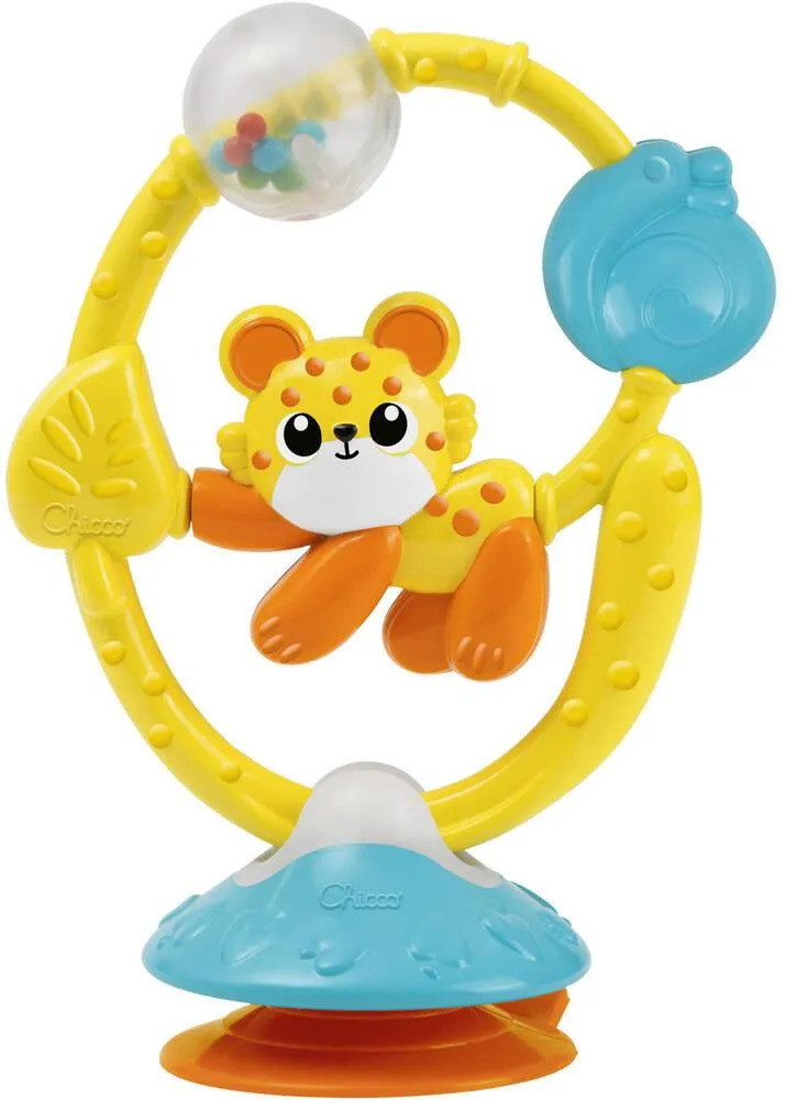 BABY SENSES - HOCHET DE CHAISE 2 EN 1 GUEPARD