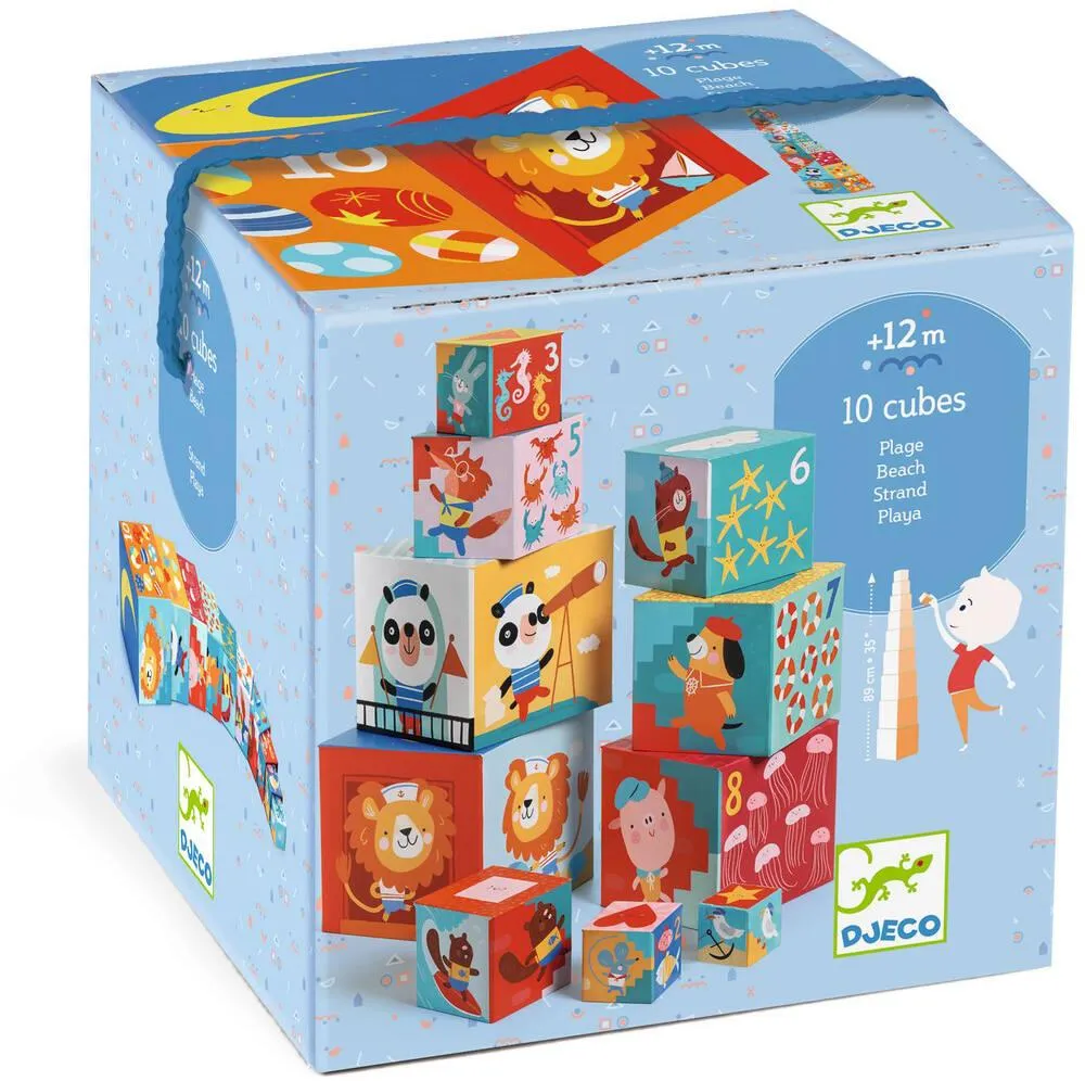 10 CUBES PLAGE