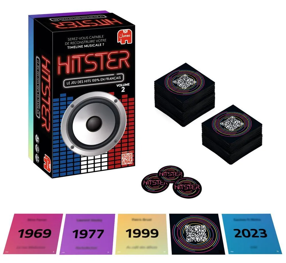 HITSTER 100% CHANSONS FRANCAISES
