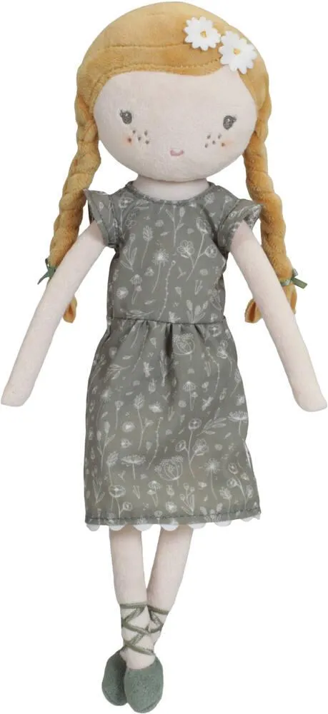 LITTLE DUTCH - POUPEE EN PELUCHE JULIA - WILD FLOWERS - 35 CM