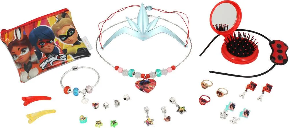 MIRACULOUS - KD FASHION - COFFRET BIJOUX 25 PIECES